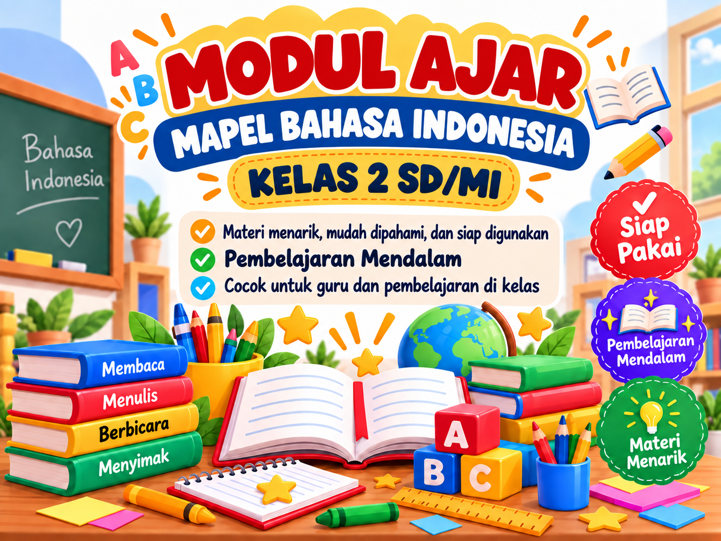 Modul Ajar Bahasa Indonesia Kelas 2 SD