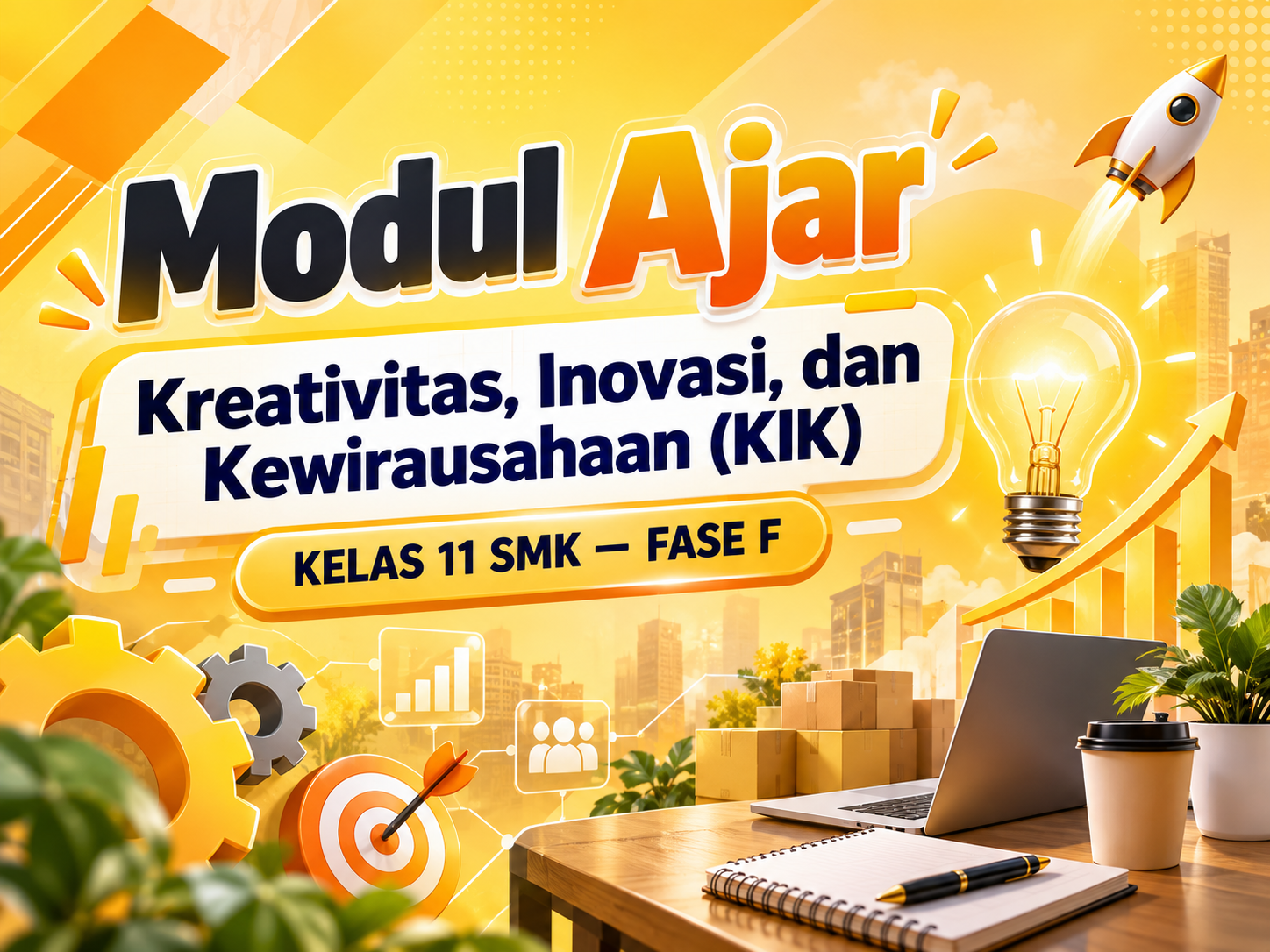 Modul Ajar Kreativitas, Inovasi, dan Kewirausahaan (KIK) Kelas 11 SMK